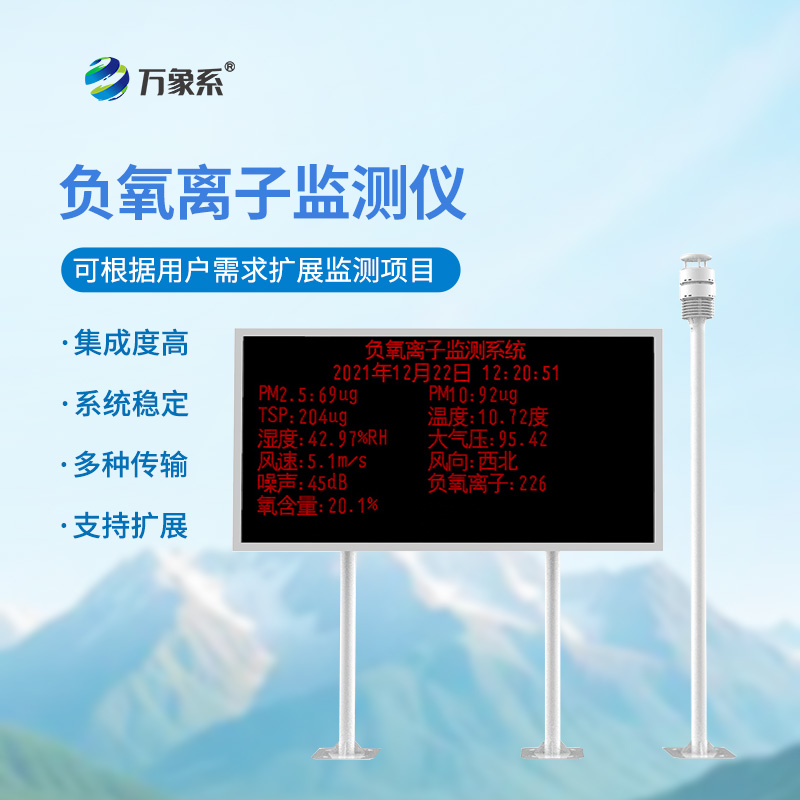 負氧離子監測系統